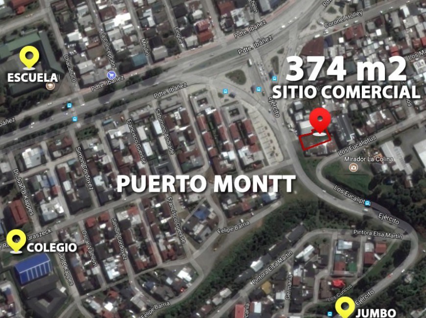 Venta en Puerto Montt | Sitio en centro urbano