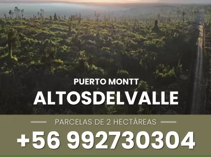 Parcela en Puerto Montt - Parcela N°363 - Parcela de 2 hectáreas a 800 metros del área urbana